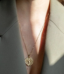 Zag Bijoux Surgical Stainless Steel Necklace / SNM21348-01BEL