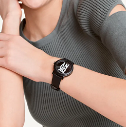 ANALOG WATCH 0 JWL SS LEATHER STRAP
